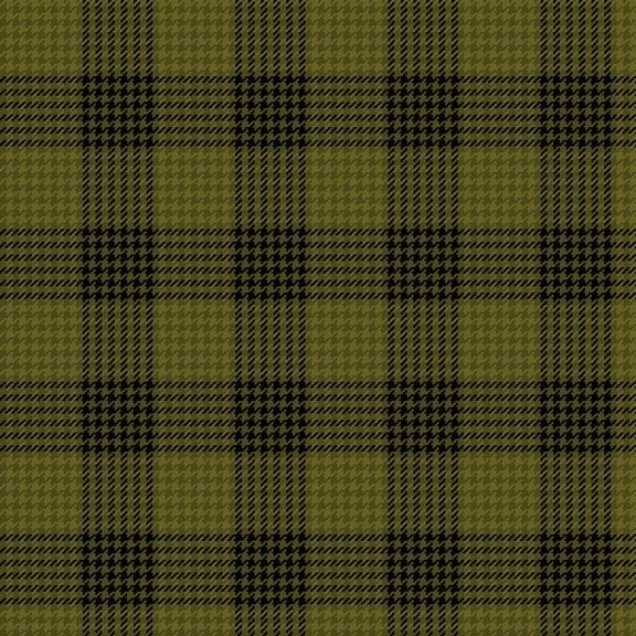 Primo Plaid Olive Black - Rich & Rustic PP091977-OLIVE