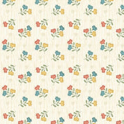 Tossed Floral Cream - Honeycomb Hollow R792125D-CREAM