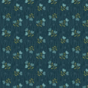 Tossed Floral Teal - Honeycomb Hollow R792125D-TEAL
