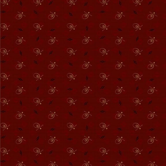 Whimsical Circle - Dear Scarlet R171632D-WINE