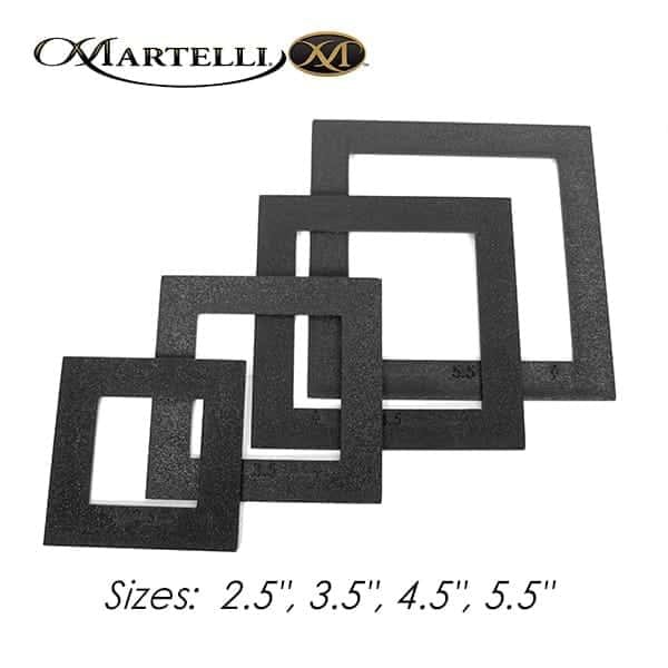 Martelli - Small Square Fussy Cut Windows Set 2.5" - 5.5" BFS-25