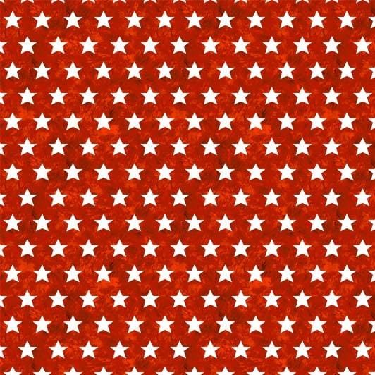 America The Beautiful - Five Pointed Stars DC11722-REDX-D
