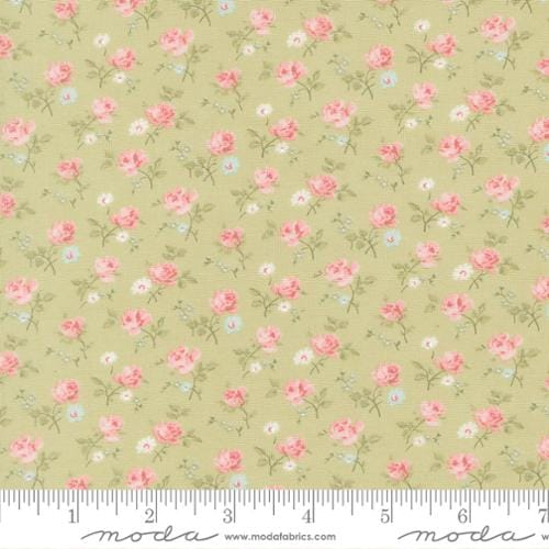 Abide Cotton Fabric - Light Green (Moda) 18790-15