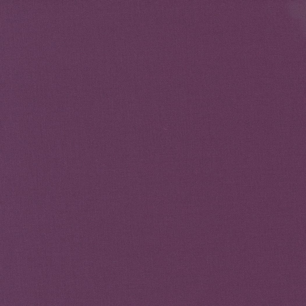 Bella Solids Cotton Fabric - Eggplant (Moda) 9900-205