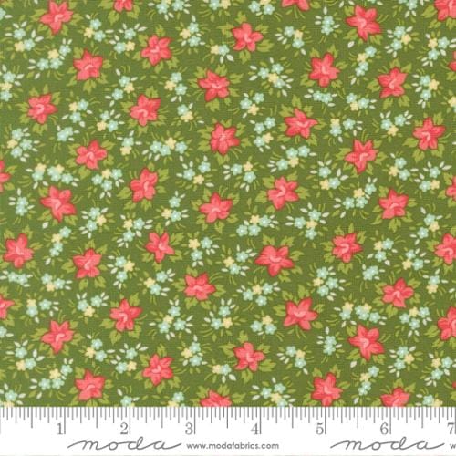 Marylebone Small Floral Green - Bloomsberry 55353-15