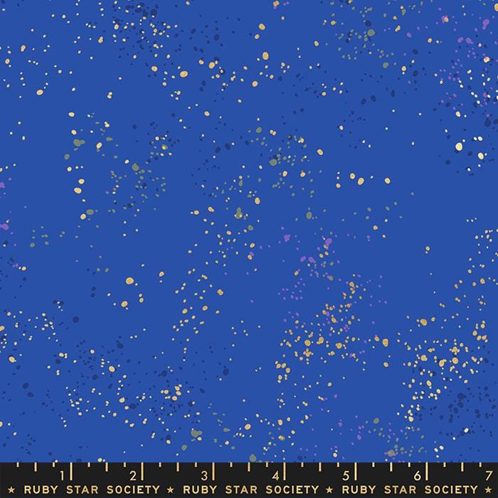 Metallic Blue Ribbon - Speckled RS5027-104M