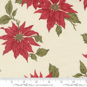 Poinsettia Floral Cream - Candlelight Christmas 44420-11