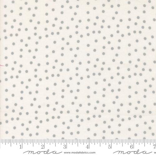 Small Dots Platinum White - Makers Delight 28107-31