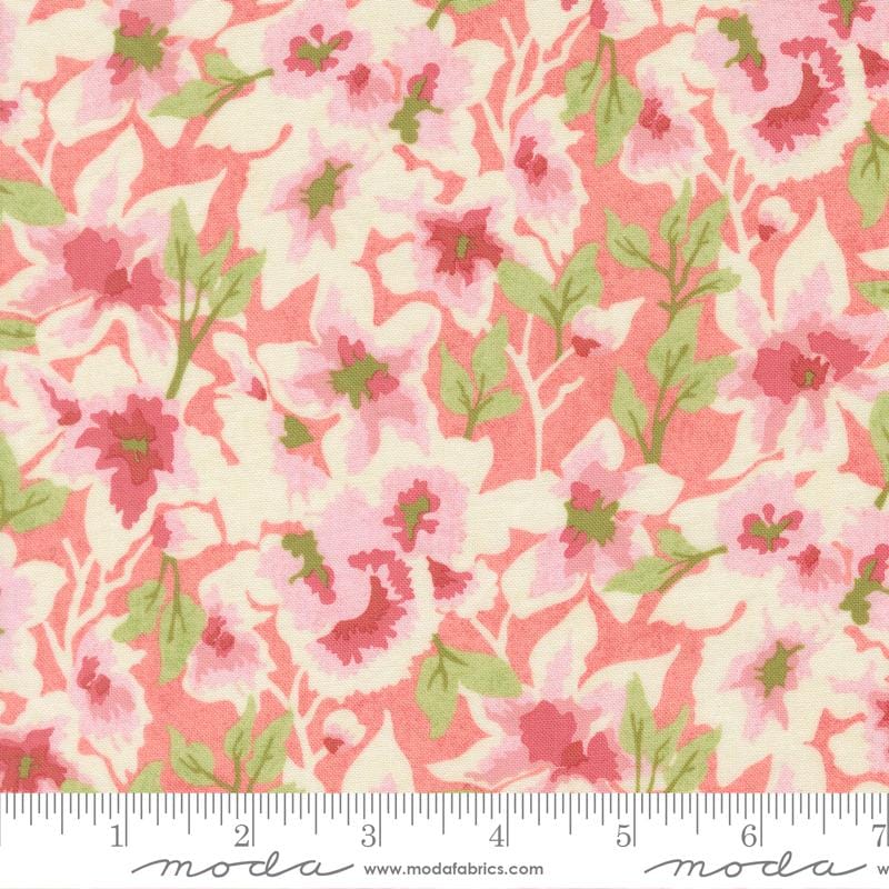 Fieldrush Cotton Fabric - Gossamer Peony (Moda) 30781-13