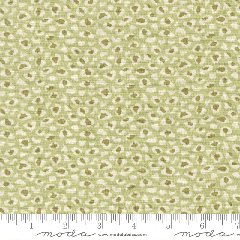 Fieldrush Cotton Fabric - Wild Flower Moss (Moda) 30785-12