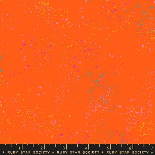 Speckled Cotton Fabric - Goldfish (Moda) RS5027-120