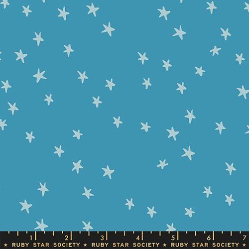 Starry Cotton Fabric - Vintage Blue (Moda) RS4109-85