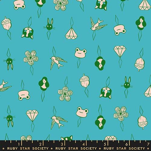 Thread Charms Turquoise - 1 800 Notion RS5214-15