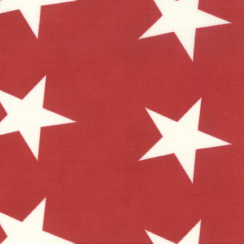 108" Star Bunting - Stars Red 11179-20