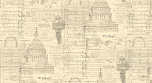 3 Sister Patriotic  - Porcelain 44373-11