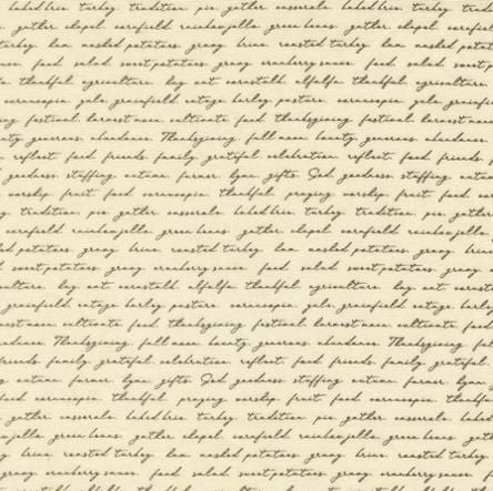 Acorn Hollow - Ecru Script 30767-12