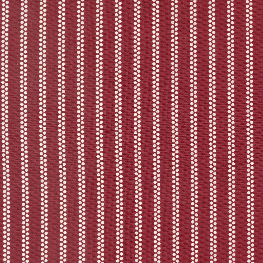 American Gatherings II - Dot Stripes Red 49244-12