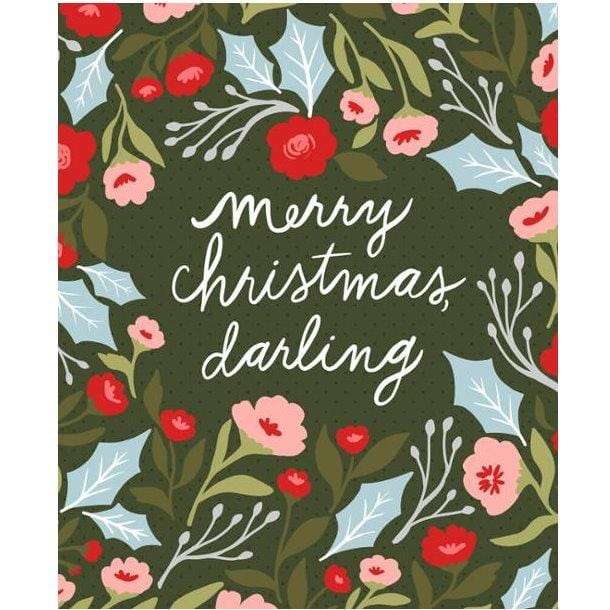 Berry & Pine -  Merry Christmas Darling Panel 5247-11P