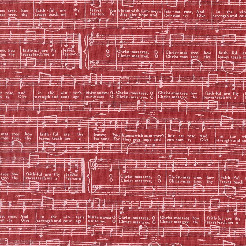 Berry & Pine -  O Christmas Tree Cranberry 5244-14