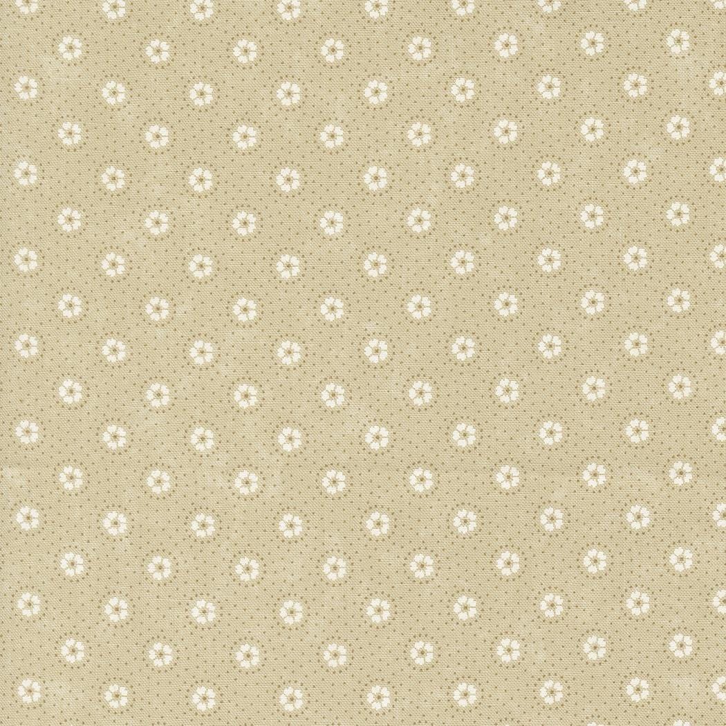 Blackbirds Nest - Daisies and Dots Tan Tonal 9752-21