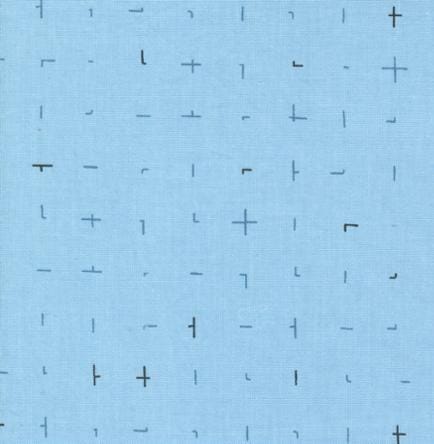 Bluish - Handquilted Fresh Air 1826-13