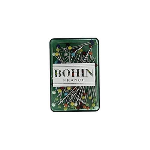 Bohin - Glass Head Pins 80ct X-Fine 26098