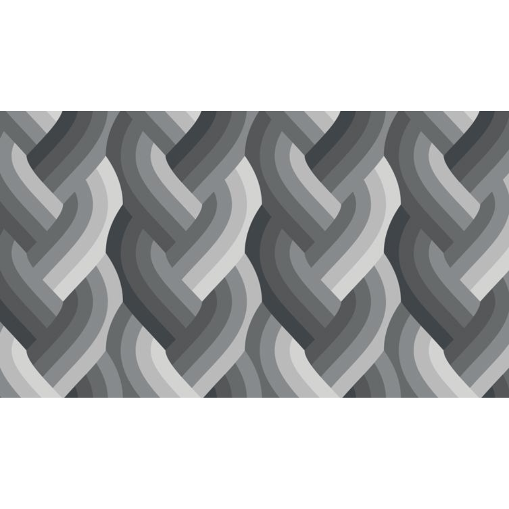 Braid Navy Cotton Fabric - Echo (Moda) 42380-18