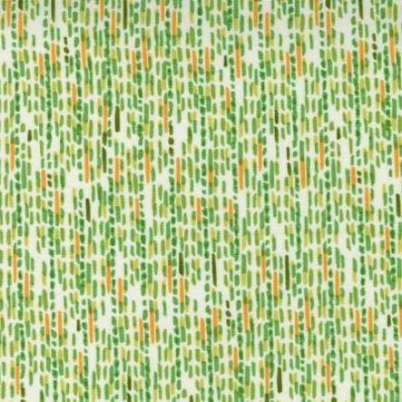 Carolina Lilies - Dashed Stripe Lines Cream 48705-11