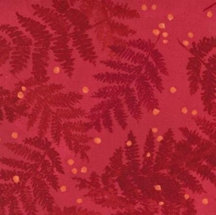Carolina Lilies - Ferns Greenery Leaves Ruby 48702-12