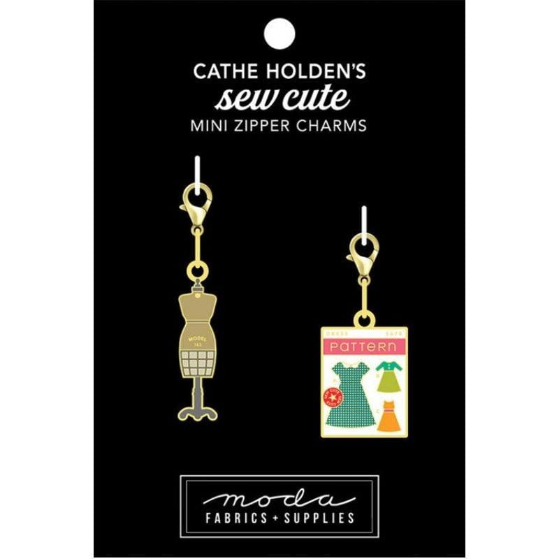 Cathe Holden - Mini Pattern Zipper Pull 2ct