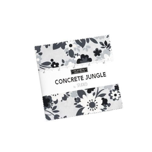 Concrete Jungle - 5 Inch Square Charm Pack 42pc 33720PP