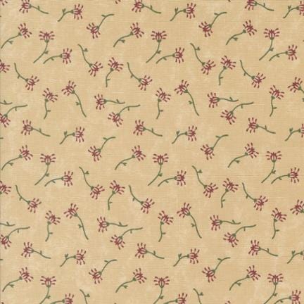 Daisy Lane - Florals Dandelion Tan 9765-11