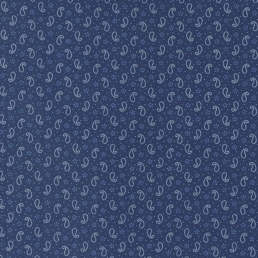 Denim Daisies - Petite Paisleys Midnight 35387-18