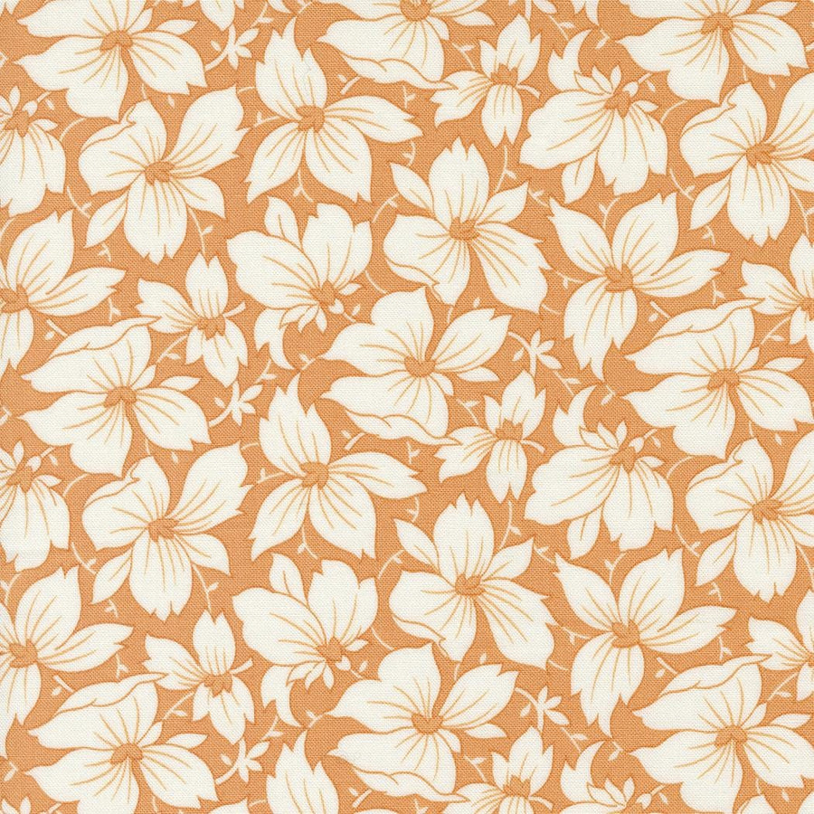 Denim Daisies - Sunday Best Florals Butterscotch 35381-14