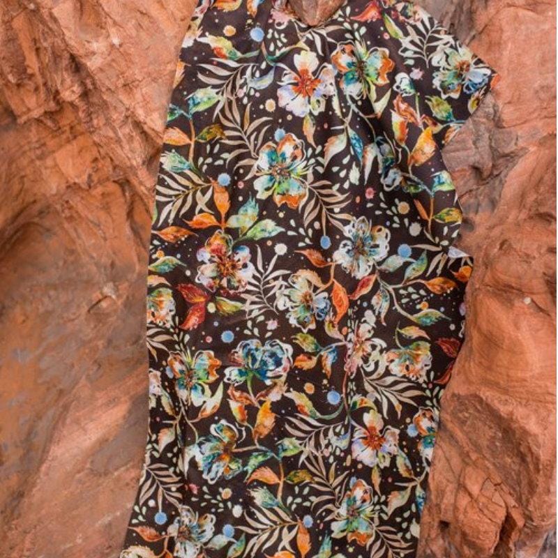 Desert Oasis - Desert Bloom Florals Brown 39760-13