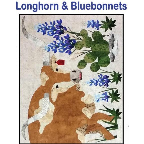 Designs By Tana - Longhorn & Bluebonnets Pattern DBT-1276W