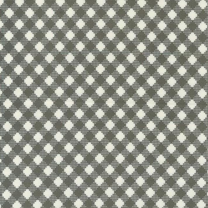 Farmstead -  Bias Gingham Charcoal 20907-16