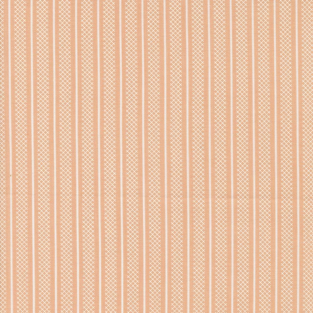 Flower Girl - Hatched Stripes Peachy 31735-17