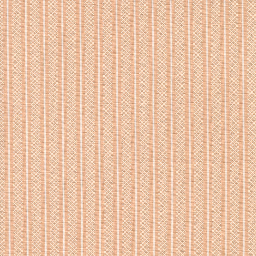 Flower Girl - Hatched Stripes Peachy 31735-17