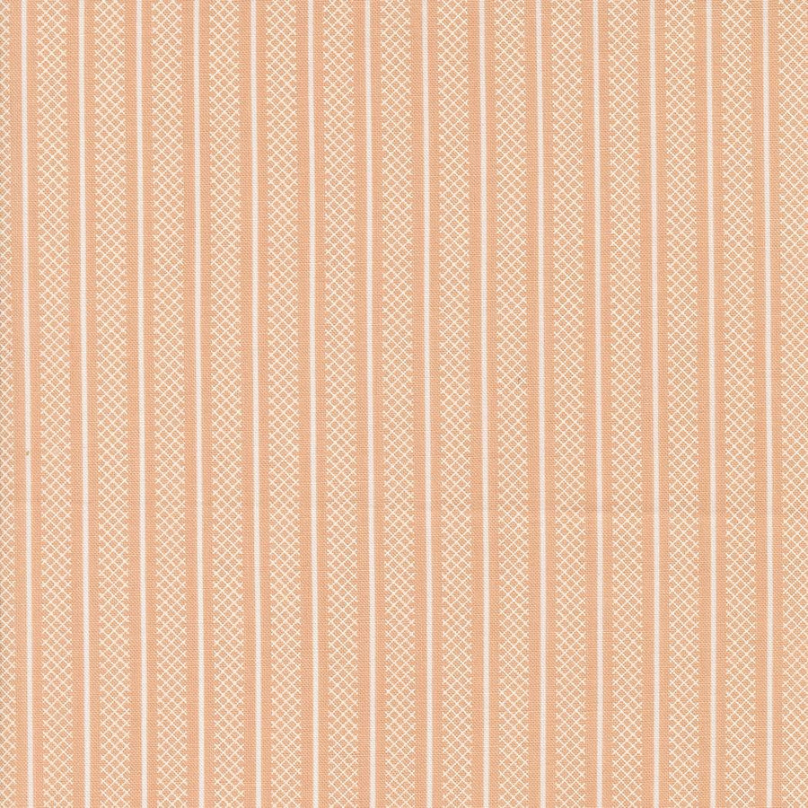 Flower Girl - Hatched Stripes Peachy 31735-17