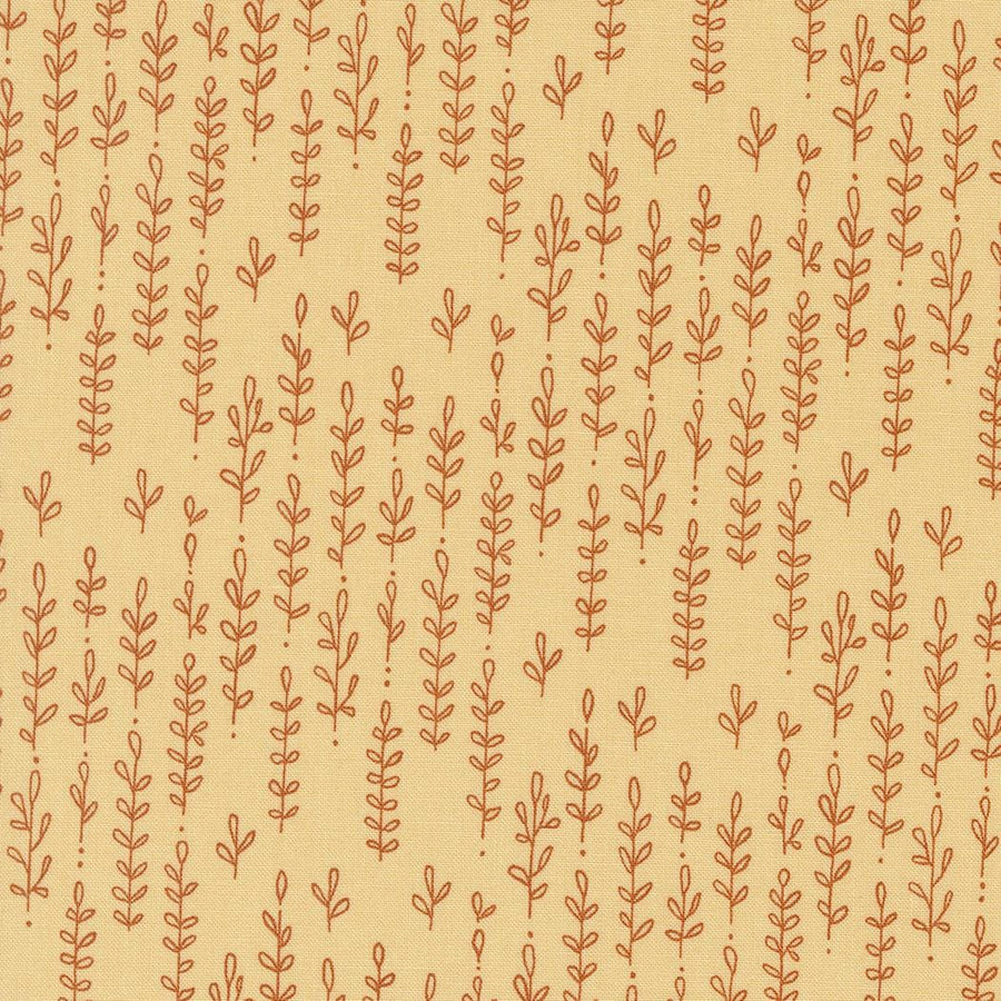 Forest Frolic - Leafy Stripes Butterscotch 48745-13