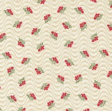 Grand Haven - Floral Moire Cream 14987-11