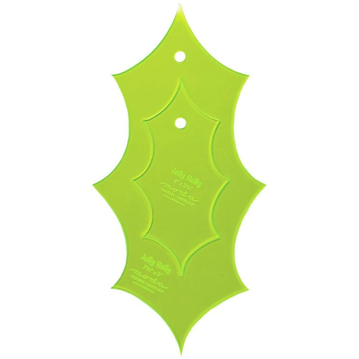 Holly Leaf Template Set 6021M