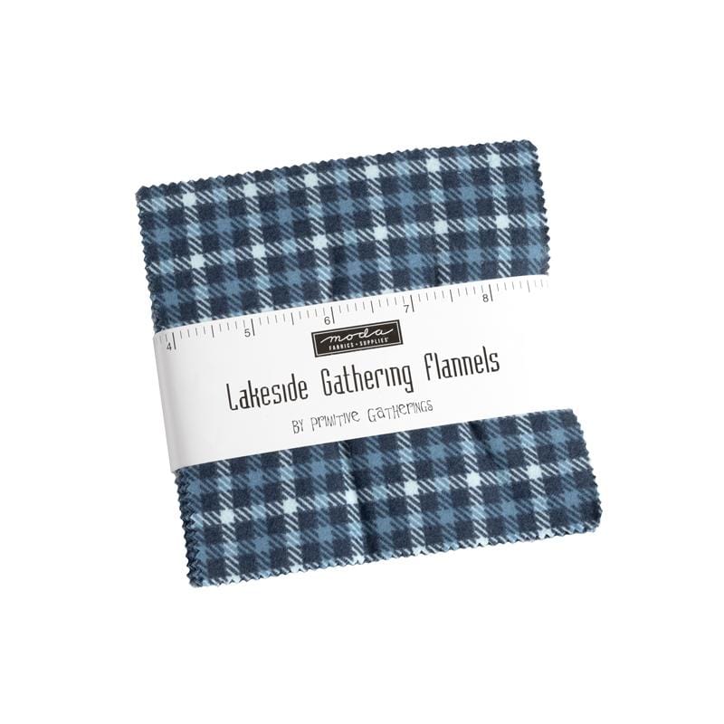 Lakeside Gatherings Flannel - 5 Inch Square Charm Pack 42pc 49220PPF