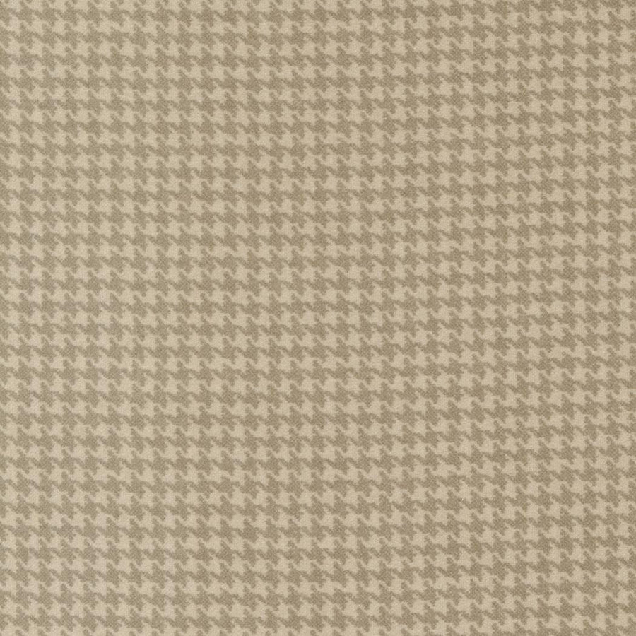 Lakeside Gatherings Flannel - Houndstooth Sand 49226-17F