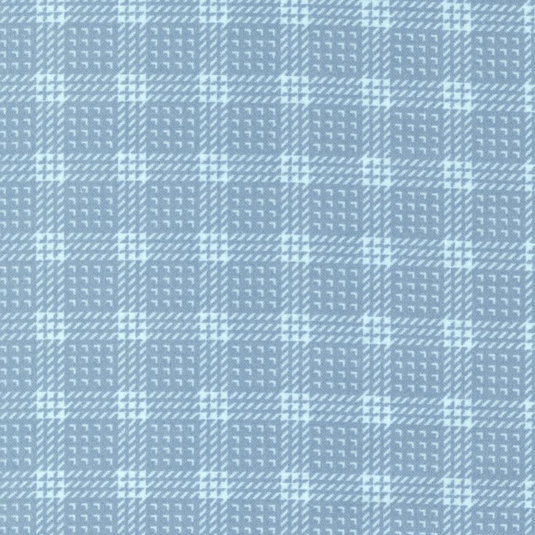 Lakeside Gatherings Flannel - Mini Plaid Sky 49227-14F