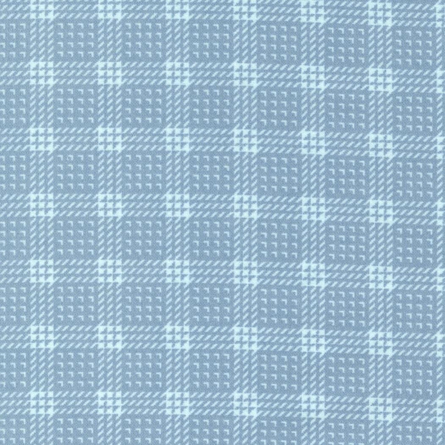 Lakeside Gatherings Flannel - Mini Plaid Sky 49227-14F