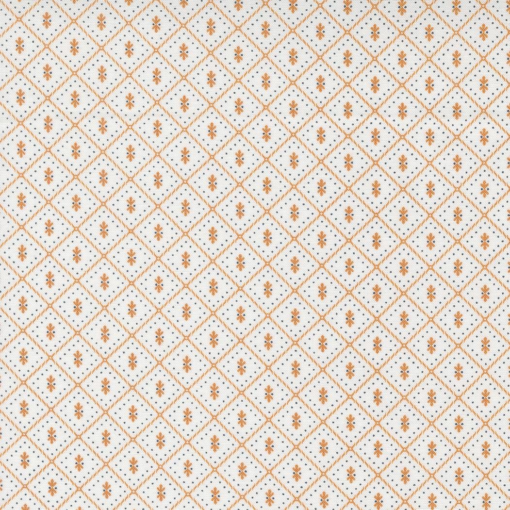 Linen Cupboard - Check Dots Orange 20485-21