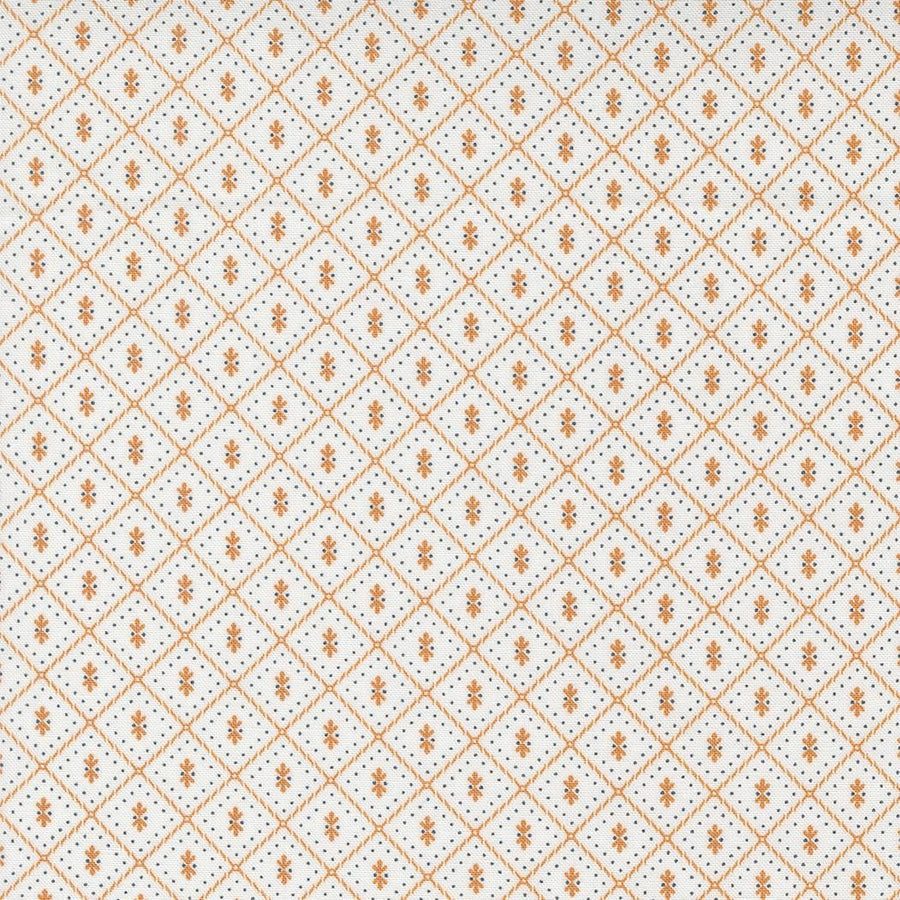 Linen Cupboard - Check Dots Orange 20485-21