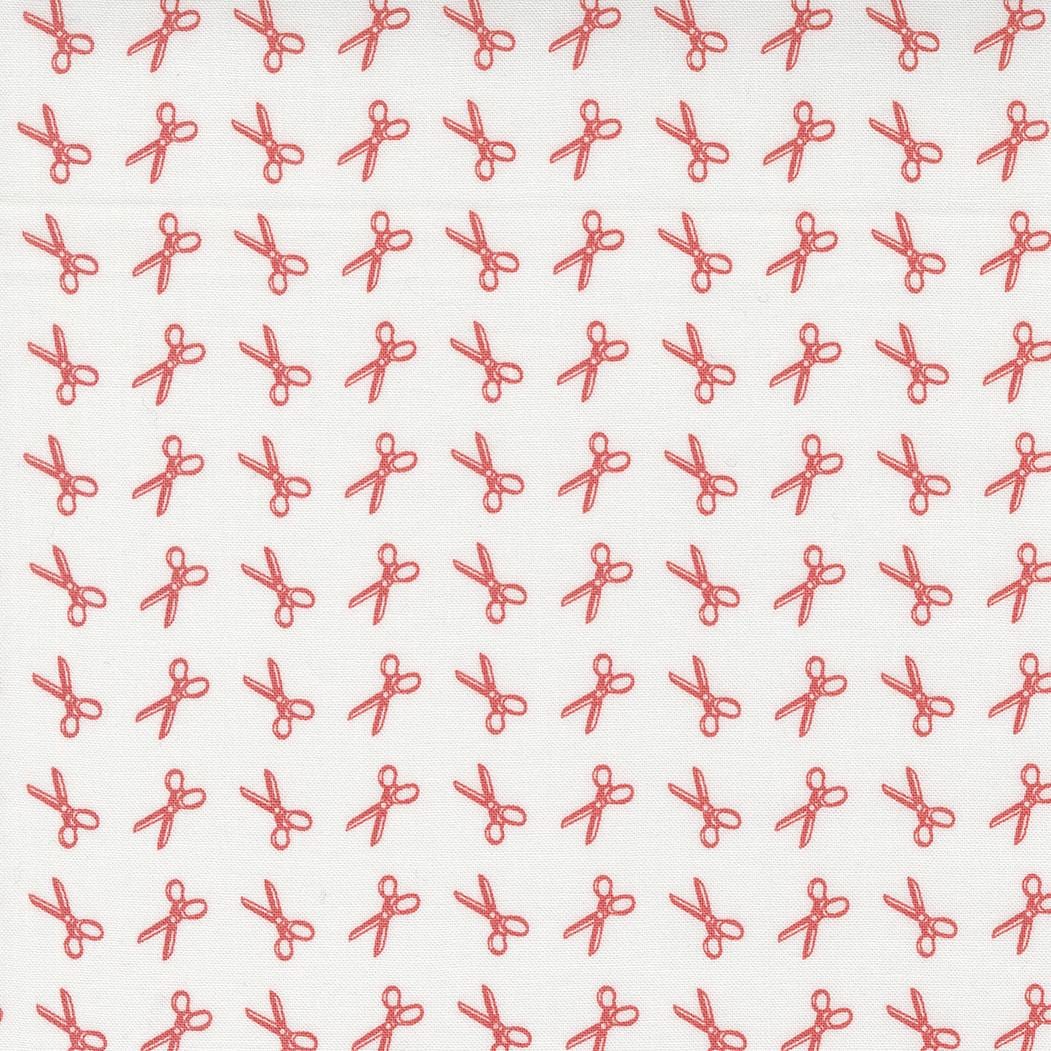 Linen Cupboard - Scissors Red White 20483-11